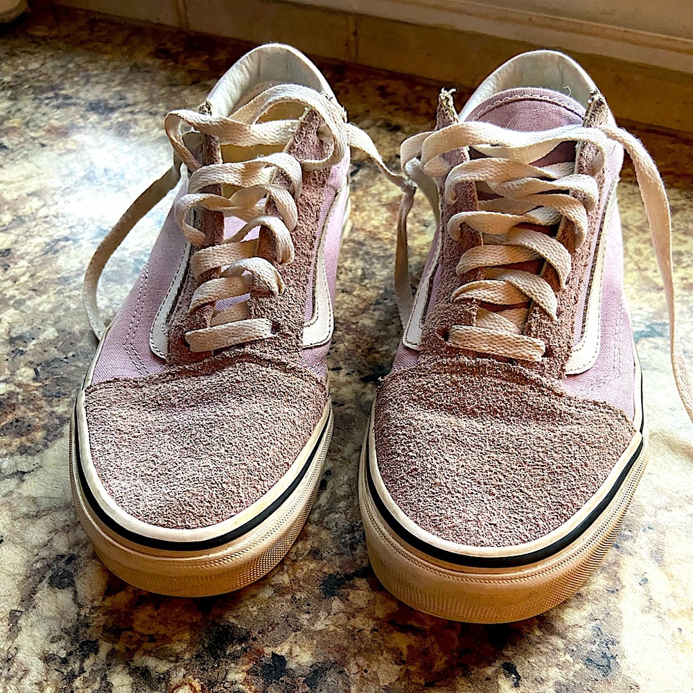 Womens Size 7 Purple Vans